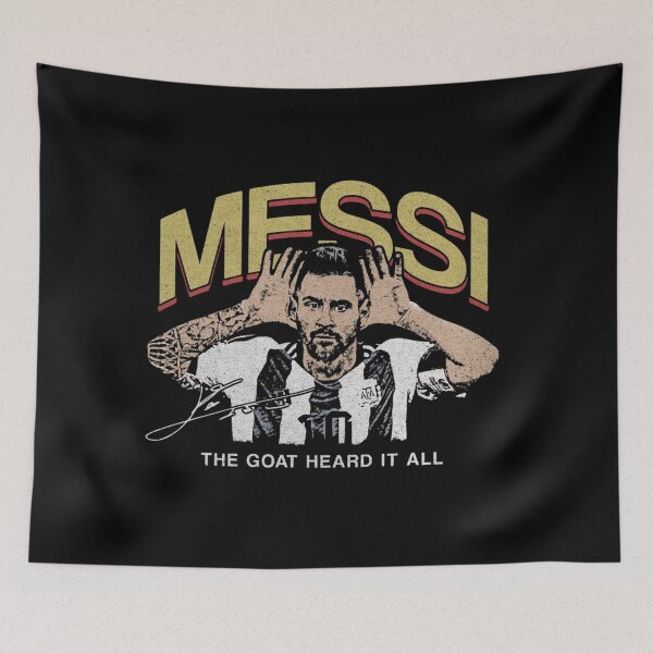 Item preview, Lionel Messi The Goat Heard It All  designed and sold by Soceitiz.
