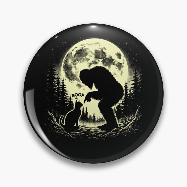 Item preview, Bigfoot Boop Cat Meme designed and sold by suhairee-studio.