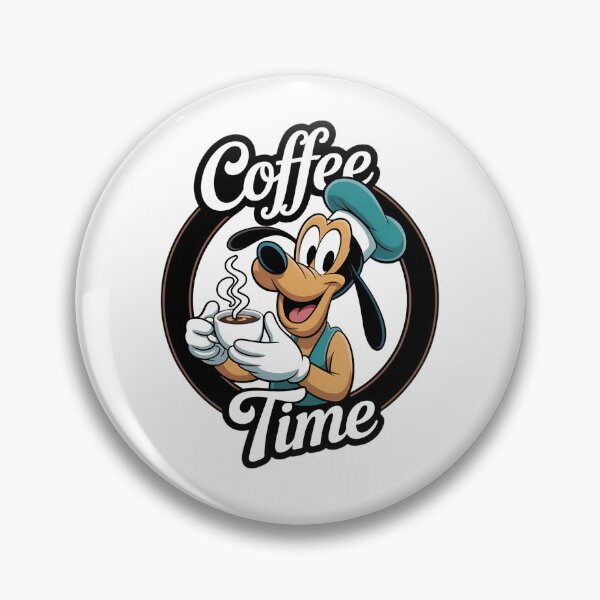 Item preview, Vintage Goofy Coffee Time Retro Cartoon Mashup designed and sold by VelvetEasel.