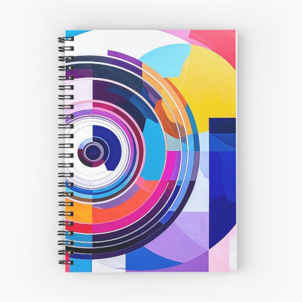 Item preview, Chromatic Circle Geometry Abstract Pattern designed and sold by NizuCaCi.