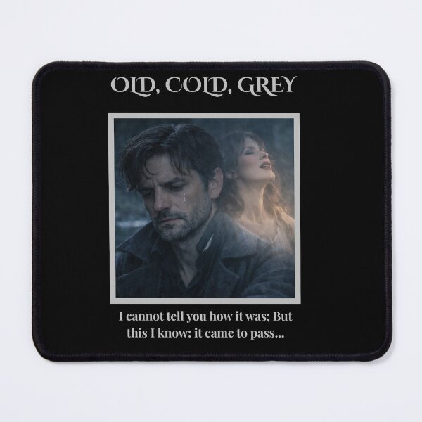 Item preview, Old Cold Grey - Dark Academia Victorian Poetry designed and sold by inkandpulseshop.