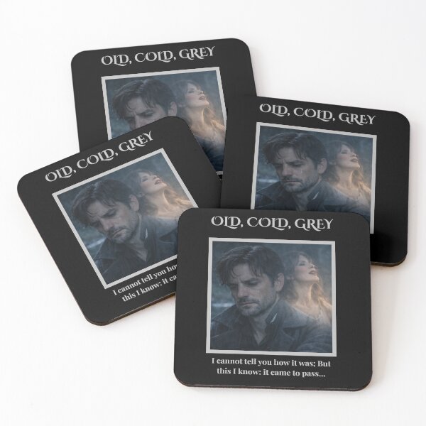 Item preview, Old Cold Grey - Dark Academia Victorian Poetry designed and sold by inkandpulseshop.