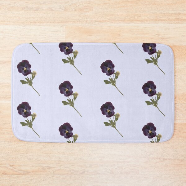 Item preview, Dark Purple & Blue Pansy Sticker — Pressed Flower Illustration designed and sold by PenseeVagabonde.
