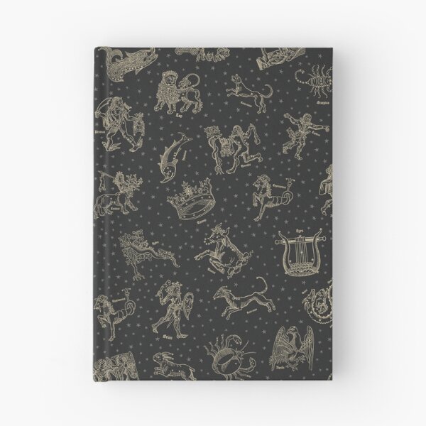 Item preview,  Vintage Medieval Celestial Constellations - Charcoal Warm White designed and sold by HannahGinn.Design.