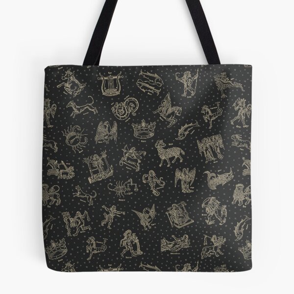 Item preview,  Vintage Medieval Celestial Constellations - Charcoal Warm White designed and sold by HannahGinn.Design.