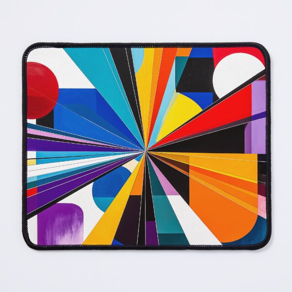 Item preview, Radiant Perspective Geometry Pattern designed and sold by NizuCaCi.