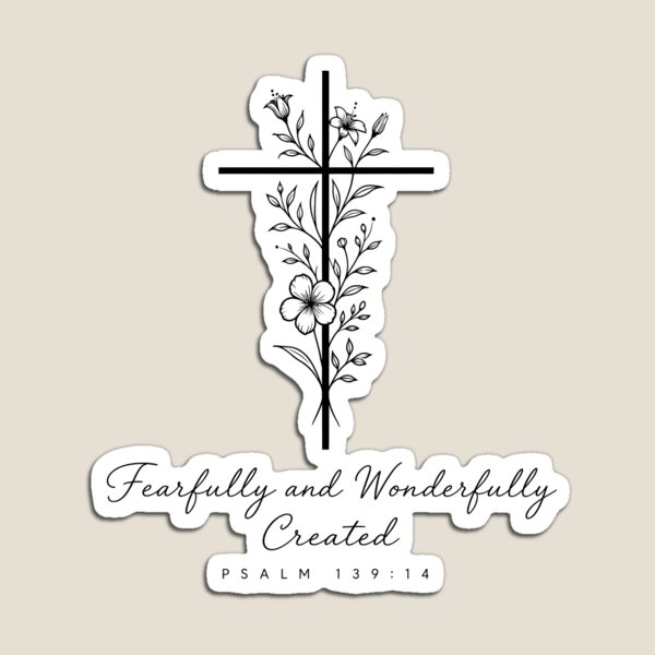 Item preview, Fearfully and Wonderfully Created Psalm designed and sold by Cravens-Museum.