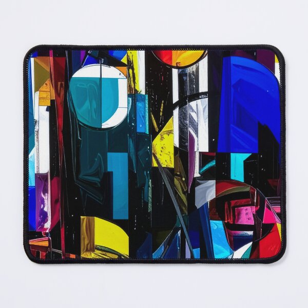 Item preview, Dark Prism Structure Abstract Pattern designed and sold by NizuCaCi.