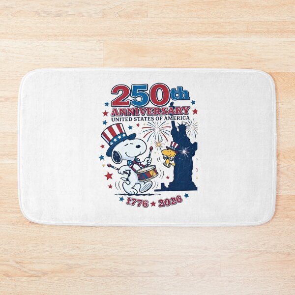 Item preview, Snoopy & Woodstock - USA 250th Anniversary designed and sold by VelvetEasel.