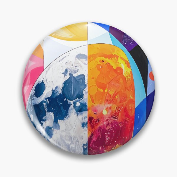 Item preview, Lunar Geometry Abstract Pattern designed and sold by NizuCaCi.