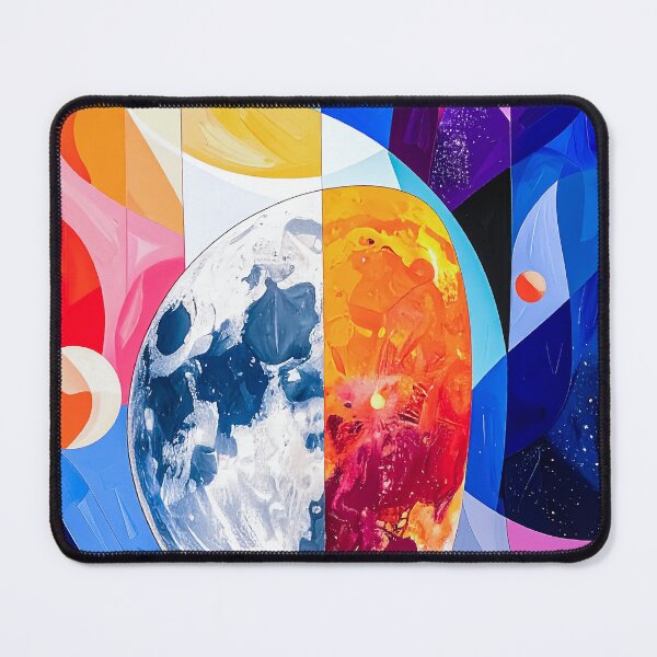 Item preview, Lunar Geometry Abstract Pattern designed and sold by NizuCaCi.