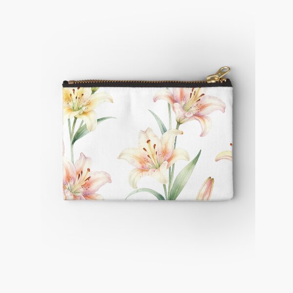 Item preview, Delicate Pastel Watercolor Lily Floral Pattern designed and sold by Grump and Co.