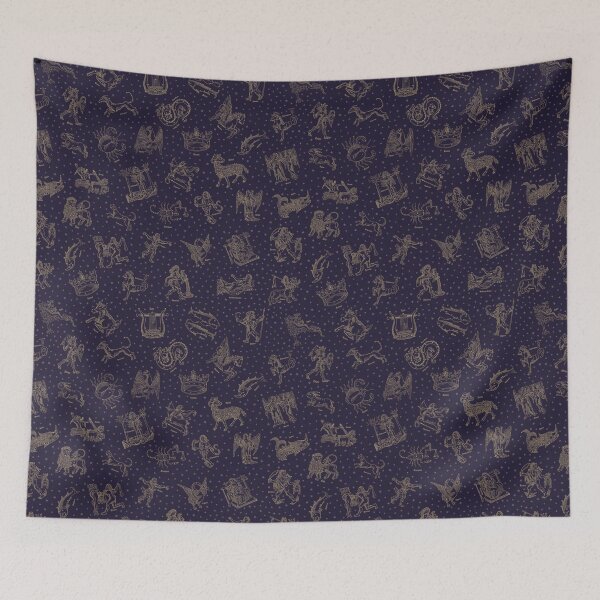 Item preview, Vintage Medieval Celestial Constellations - Violet Copper designed and sold by HannahGinn.Design.