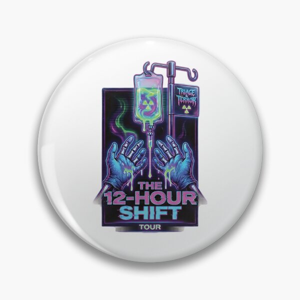 Item preview, Triage & Terror – The 12-Hour Shift Tour designed and sold by Ink & Void Co..