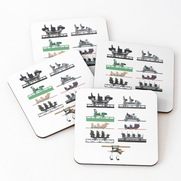 Item preview, Islands of Universal Coaster Cars Design 2027 designed and sold by CoasterMerch.