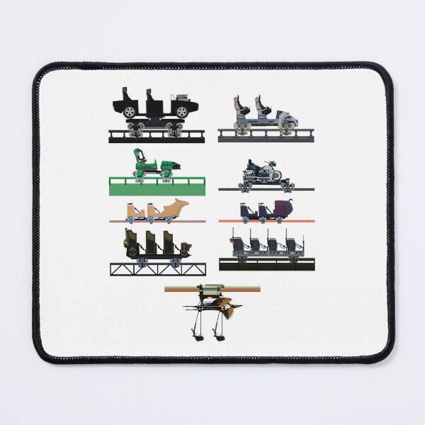 Item preview, Islands of Universal Coaster Cars Design 2027 designed and sold by CoasterMerch.
