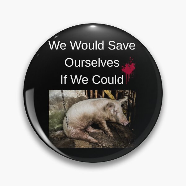 Item preview, Bold vegan and animal rights protest design designed and sold by VoiceForAnimals.