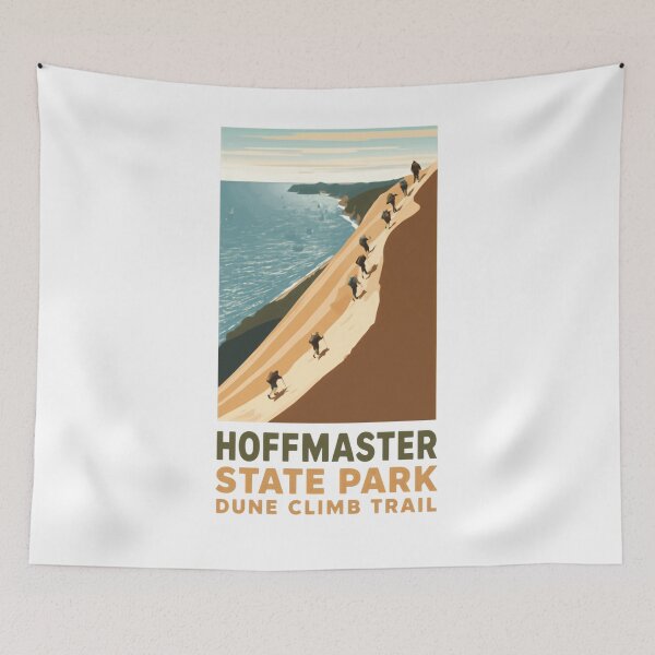 Item preview, Hoffmaster State Park Dune Climb Trail Michigan Hiker Outdoor Adventure designed and sold by Simsimah26Parks.