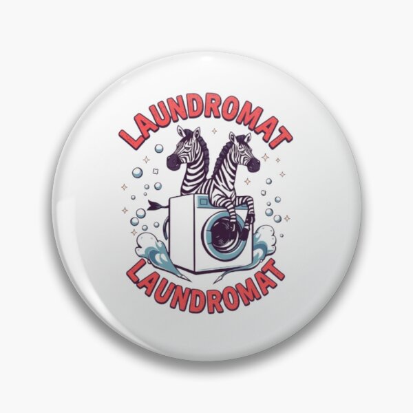 Item preview, Funny Laundromat Zebra T-Shirt | Creative Laundry Zebra Artwork designed and sold by MystiColo.