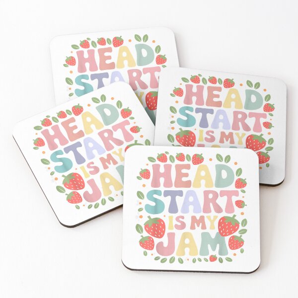 Item preview, Head Start Is My Jam Early Childhood Teacher Strawberry T-Shirt designed and sold by DArtfulStudio.