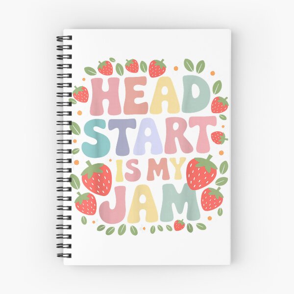 Item preview, Head Start Is My Jam Early Childhood Teacher Strawberry T-Shirt designed and sold by DArtfulStudio.