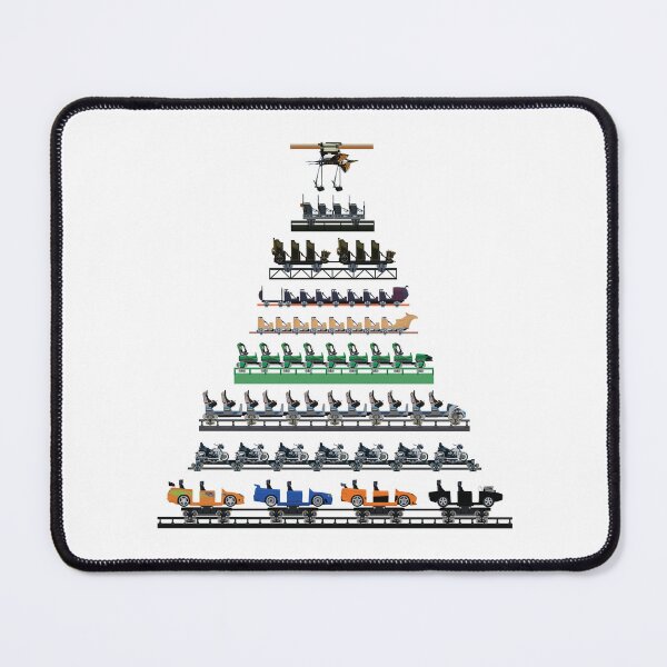 Item preview, Islands of Universal Coaster Trains Design 2027 designed and sold by CoasterMerch.