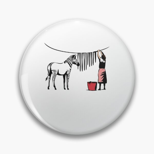 Item preview, Funny Vintage washing zebra designed and sold by AddlPoolart.