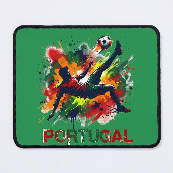 Item preview, Portugal Soccer Fan T-Shirt | Red Green Football Pride Tee | Portuguese Fan Gift 2026 designed and sold by 3ac-Arts.