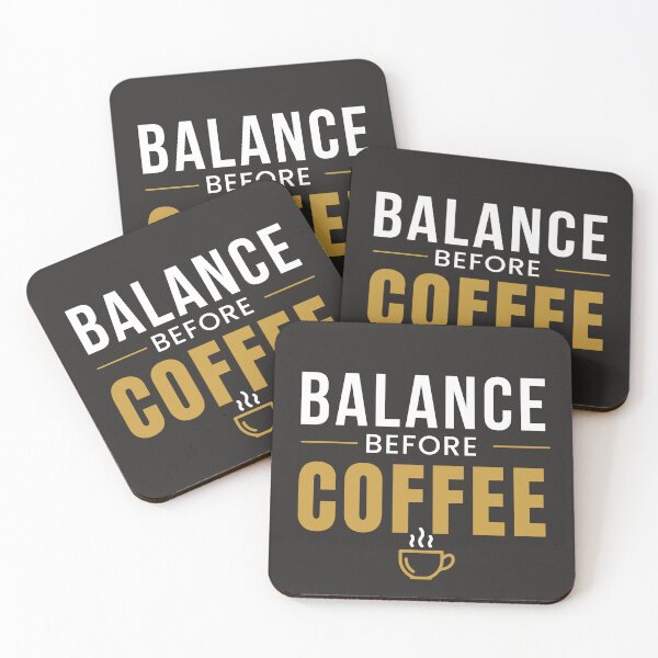 Item preview, Balance Before Coffee | Funny CPA Accountant Coffee Design designed and sold by FCA SIR MERCH .