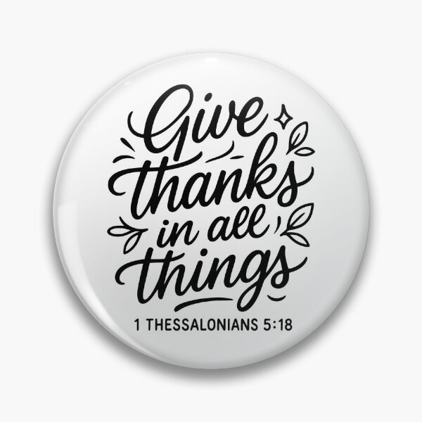 Item preview, Give Thanks In All Things designed and sold by Poopielandia.
