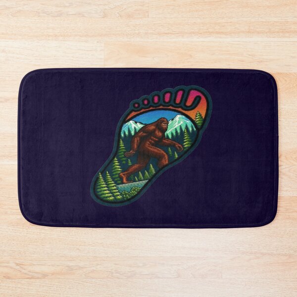 Item preview, Sasquatch Footprint Wilderness Bigfoot Graphic designed and sold by Swanny's Custom T-shirt and Gift Designs.