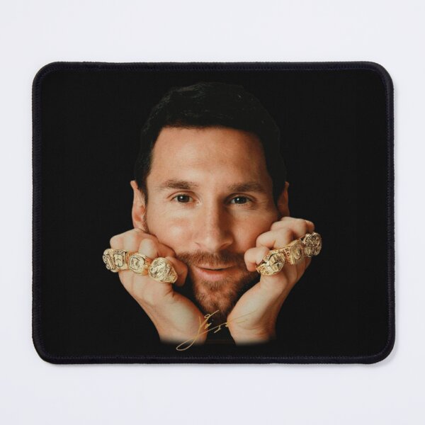 Item preview, Lionel Messi 8 Ballon d'Or Gold Rings Greatest Of All Time designed and sold by Soceitiz.