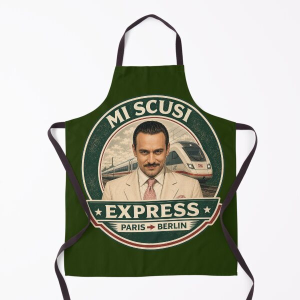 Item preview, Mi Scusi Express Design Classic Retro Travel designed and sold by killem667.