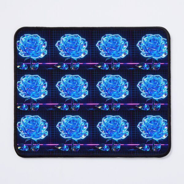 Item preview, Blue Rose Neon Design designed and sold by Heavens Blueprint & Designs.