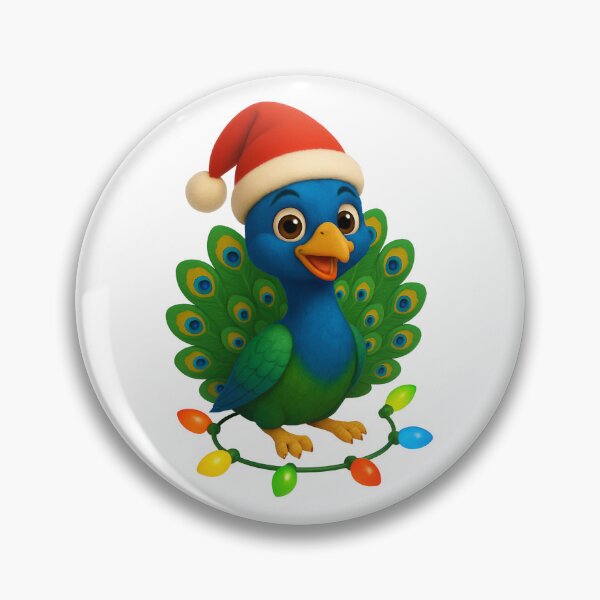 Item preview, Christmas Peacock designed and sold by Sillytoe.