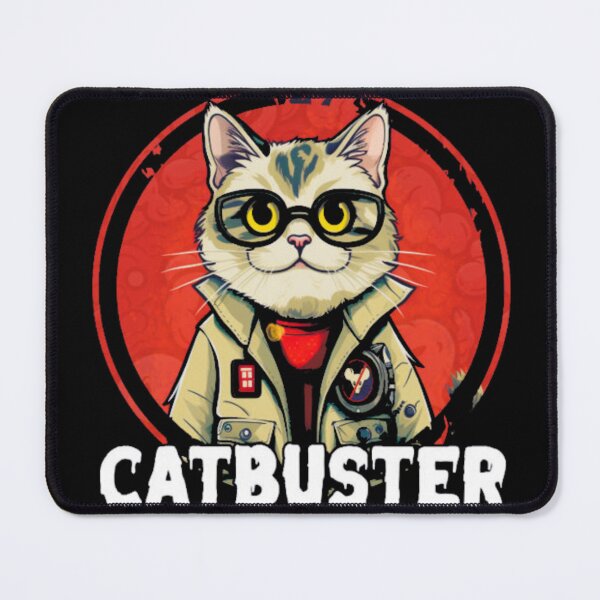 Item preview, Catbuster Ghost Cat Parody designed and sold by GenZFashion000.