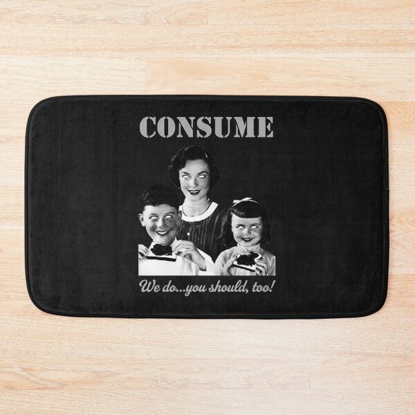 Item preview, Consume Family Retro Statement  designed and sold by RussGrays.