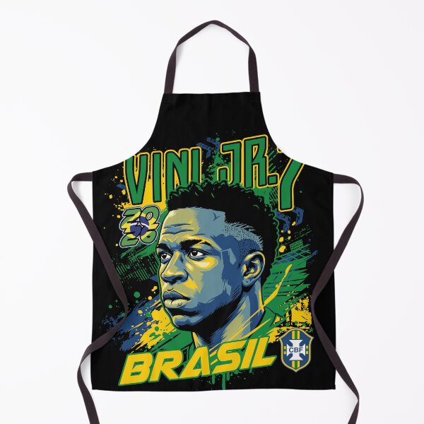 Item preview, Vini Jr 2026 World Cup Magic – Brazil Football Superstar designed and sold by JoisDraw.