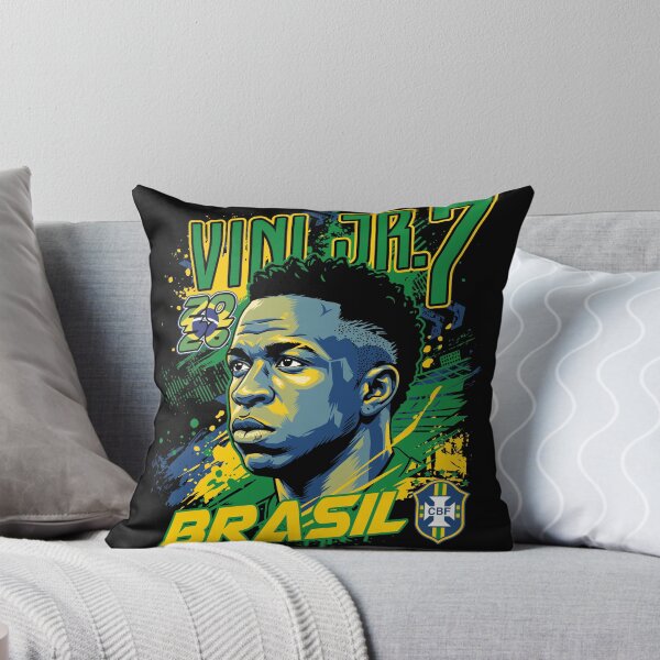 Item preview, Vini Jr 2026 World Cup Magic – Brazil Football Superstar designed and sold by JoisDraw.