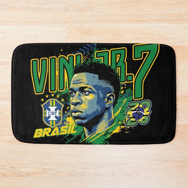 Item preview, Vini Jr 2026 World Cup Magic – Brazil Football Superstar designed and sold by JoisDraw.