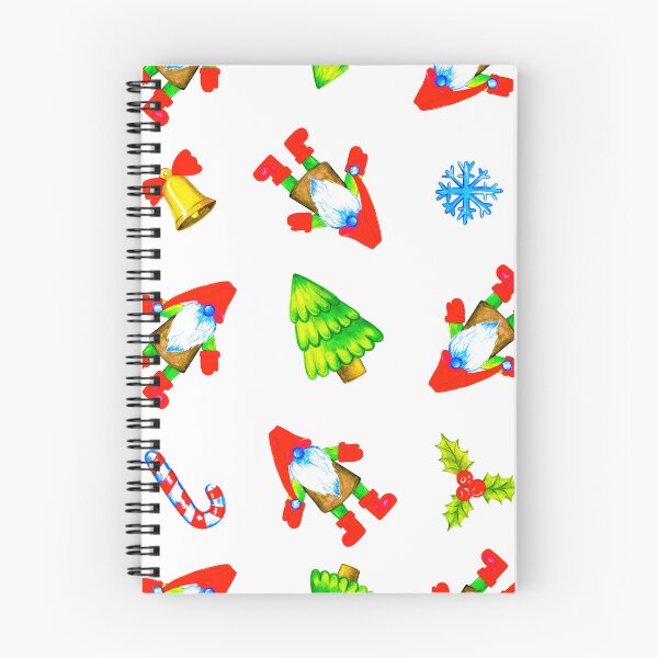 Item preview, Christmas Gnomes And Xmas Trees Whimsical Pattern designed and sold by DEC02.