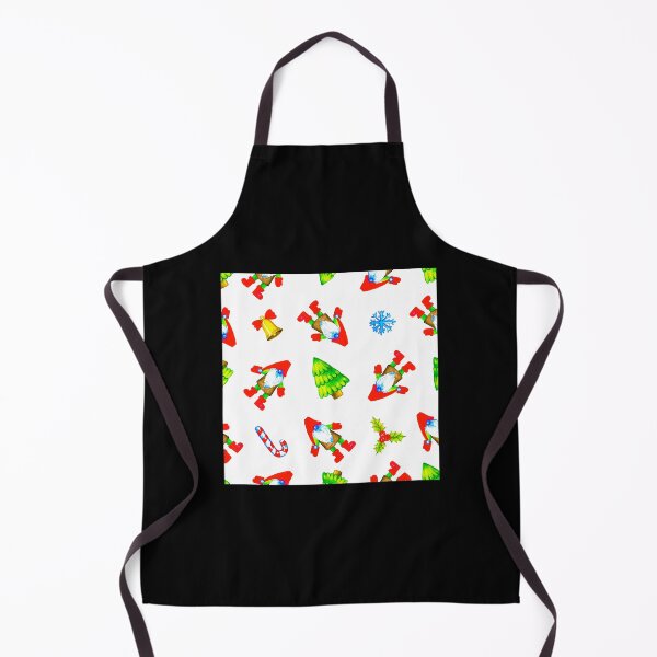 Item preview, Christmas Gnomes And Xmas Trees Whimsical Pattern designed and sold by DEC02.