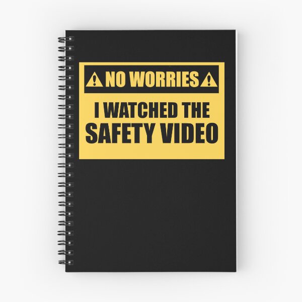 Item preview, I Watched The Safety Video Work Sarcasm Funny Work Gear designed and sold by DynamicDesign.