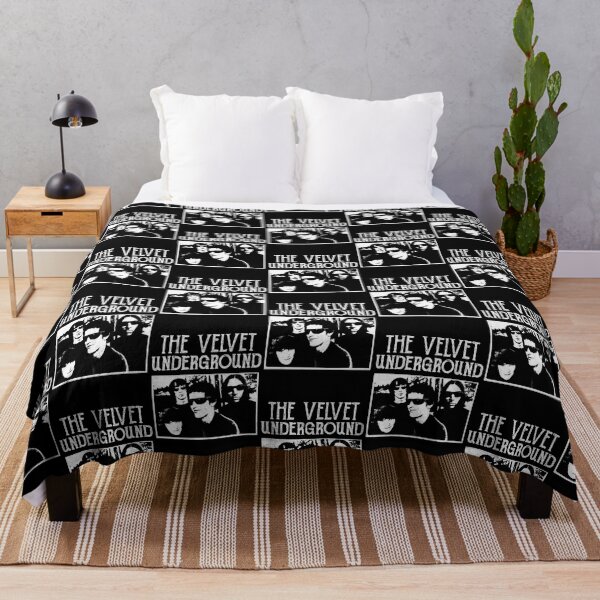 Item preview, The Velvet Underground Retro Black and White Band Art designed and sold by VelvetEasel.