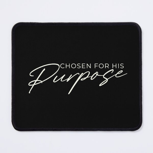 Item preview, Chosen for His Purpose – Minimal Christian Typography designed and sold by Verse & Vibes.