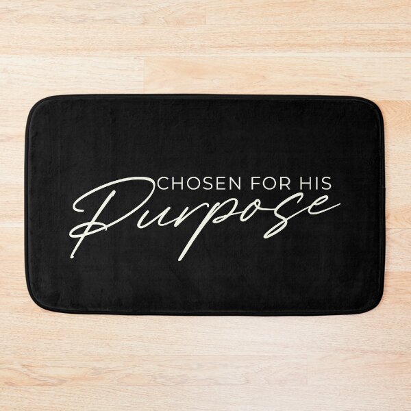 Item preview, Chosen for His Purpose – Minimal Christian Typography designed and sold by Verse & Vibes.