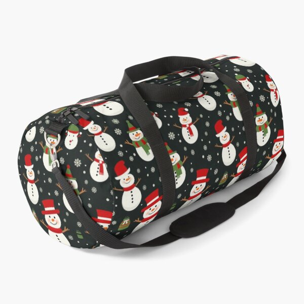 Item preview, Contemporary Colorful Snowman Pattern With Holiday Snowflakes designed and sold by DEC02.