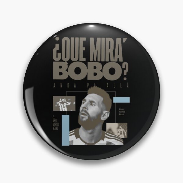 Item preview, Lionel Messi Que Mira BoBo? designed and sold by Soceitiz.
