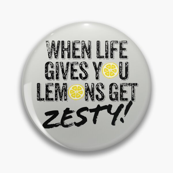 Item preview, When life gives you lemons get zesty designed and sold by Hello Bee Bee.