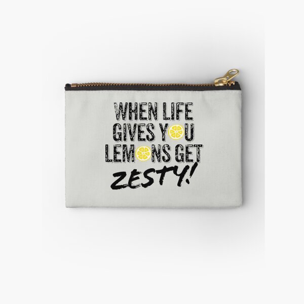 Item preview, When life gives you lemons get zesty designed and sold by Hello Bee Bee.